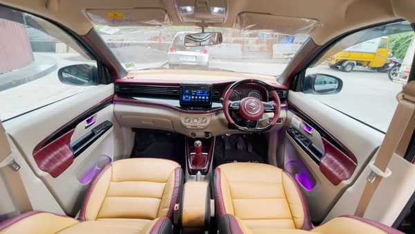 സ്പോര്‍ട്ടി ലുക്കും പ്രീമിയം ഇന്റീരിയറും; മനംമയക്കുന്ന മോഡിഫിക്കേഷനുമായി മാരുതി എര്‍ട്ടിഗ