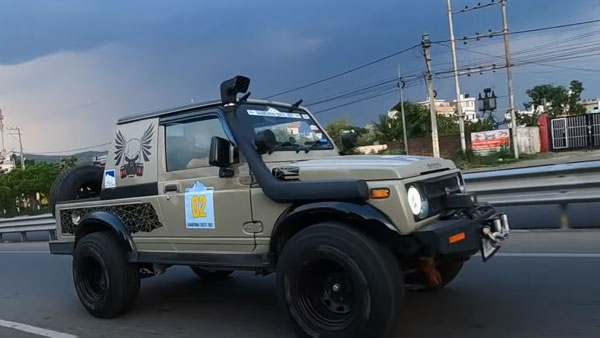 റാലി ക്യാബിനുമായി പരുക്കൻ ലുക്കിൽ കസ്റ്റമൈസ്ഡ് മാരുതി ജിപ്സി