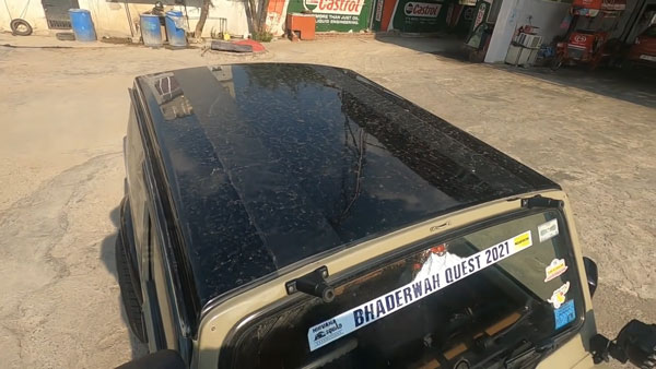 റാലി ക്യാബിനുമായി പരുക്കൻ ലുക്കിൽ കസ്റ്റമൈസ്ഡ് മാരുതി ജിപ്സി