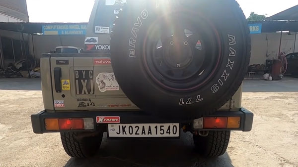 റാലി ക്യാബിനുമായി പരുക്കൻ ലുക്കിൽ കസ്റ്റമൈസ്ഡ് മാരുതി ജിപ്സി