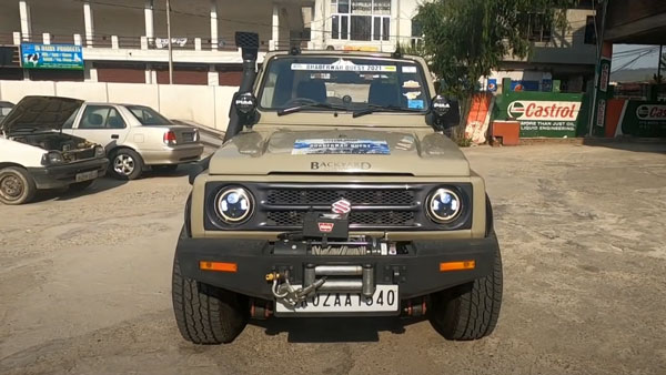 റാലി ക്യാബിനുമായി പരുക്കൻ ലുക്കിൽ കസ്റ്റമൈസ്ഡ് മാരുതി ജിപ്സി