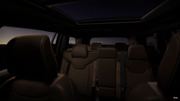 വരാനിരിക്കുന്ന ജീപ്പ് ഏഴ് സീറ്ററിന്റെ ഇന്റീരിയറുകൾ വെളിപ്പെടുത്തി പുത്തൻ ടീസർ പുറത്ത്