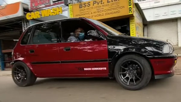 അക്ഷരാർഥത്തിൽ പോക്കറ്റ് റോക്കറ്റ് തന്നെ; 130 bhp കരുത്തുമായി പരിഷ്കരിച്ച മാരുതി സെൻ