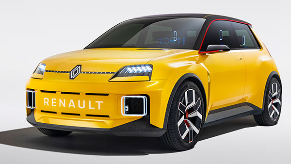 പുതിയ 5 ഇലക്‌ട്രിക് ഹാച്ച്ബാക്കിന്റെ നിർമാണ പതിപ്പിനെ പരിചയപ്പെടുത്തി റെനോ