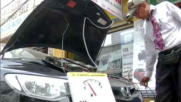 ഒരു വെടിക്ക് രണ്ട് പക്ഷി-മൈലേജ് കൂട്ടുന്നതിനൊപ്പം മലിനീകരണം കുറയ്ക്കാം; 5M മൈലേജ് ബൂസ്റ്ററുമായി ഹൈദരാബാദ് സ്വദേശി