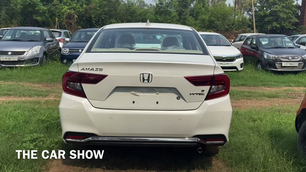 വിപണിയിലെത്തും മുമ്പ് 2021 ഹോണ്ട അമേസ് S CVT വേരിയന്റിന്റെ വോക്ക്എറൗണ്ട് വീഡിയോ പുറത്ത്