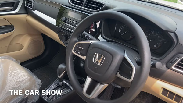 വിപണിയിലെത്തും മുമ്പ് 2021 ഹോണ്ട അമേസ് S CVT വേരിയന്റിന്റെ വോക്ക്എറൗണ്ട് വീഡിയോ പുറത്ത്