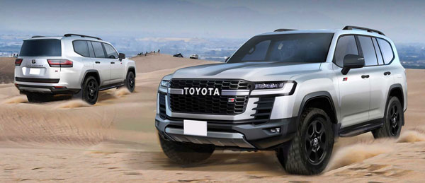 2022 ലാൻഡ് ക്രൂയിസർ എത്തേണ്ടിയിരുന്നത് ഈ രൂപത്തിൽ; പുതുതലമുറ മോഡലിന്റെ ആദ്യ ഡിസൈൻ സ്കെച്ചുകൾ പങ്കുവെച്ച് ടൊയോട്ട