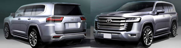 2022 ലാൻഡ് ക്രൂയിസർ എത്തേണ്ടിയിരുന്നത് ഈ രൂപത്തിൽ; പുതുതലമുറ മോഡലിന്റെ ആദ്യ ഡിസൈൻ സ്കെച്ചുകൾ പങ്കുവെച്ച് ടൊയോട്ട