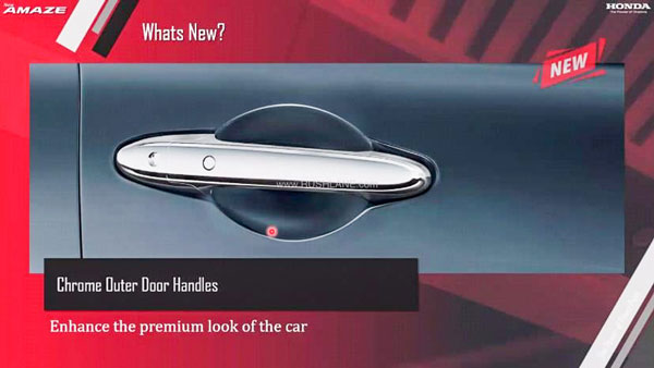 മാറ്റങ്ങളോടെ വിപണിയിലേക്ക്; അമേസ് ഫെയ്‌സ്‌ലി‌ഫ്റ്റ് മോഡലിന്റെ ബ്രോഷർ പുറത്ത്, കൂടുതൽ അറിയാം