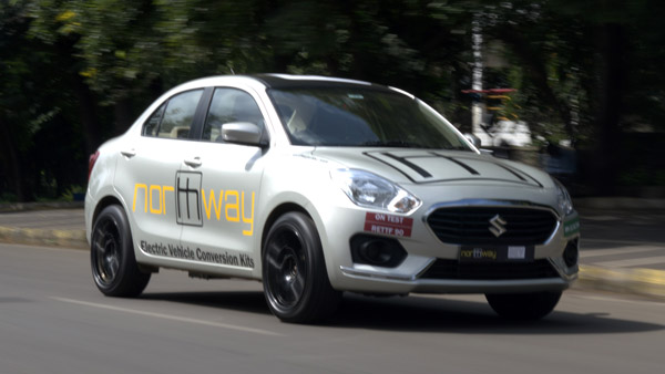 മുടക്കിയത് 5 ലക്ഷം; Maruti Dzire-നെ ഇലക്ട്രിക്കിലേക്ക് മാറ്റി Northway Motorsport