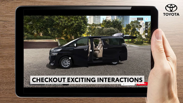 ഉപഭോക്താക്കളുടെ പർച്ചേസ് എക്സ്പീരിയൻസ് വിപുലീകരിക്കാൻ വെർച്വൽ ഷോറൂം അവതരിപ്പിച്ച് ടൊയോട്ട