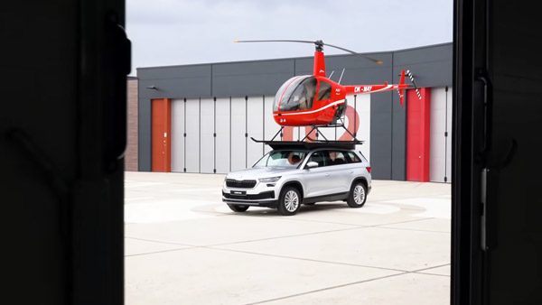 അത്യാവശമെങ്കിൽ ഒരു ഹെലികോപ്ടറിനെ വരെ താങ്ങും; Kodiaq -ന്റെ പുത്തൻ വീഡിയോ പുറത്തിറക്കി Skoda