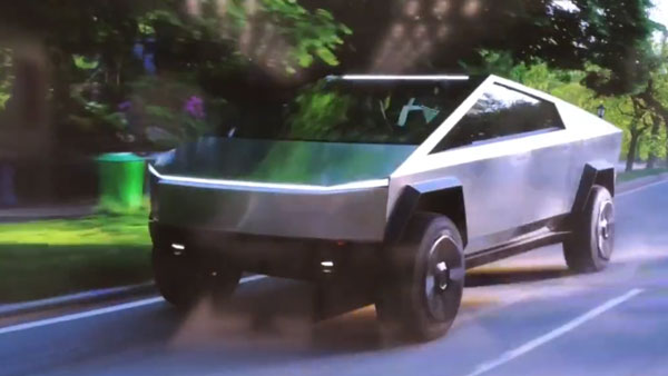 പ്രൊഡക്ഷൻ റെഡി രൂപത്തിൽ Cybertruck -ന്റെ പുത്തൻ ടീസർ പങ്കുവെച്ച് Tesla