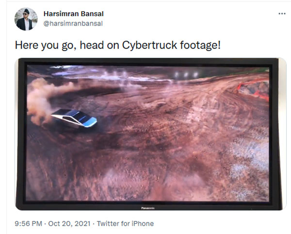 പ്രൊഡക്ഷൻ റെഡി രൂപത്തിൽ Cybertruck -ന്റെ പുത്തൻ ടീസർ പങ്കുവെച്ച് Tesla