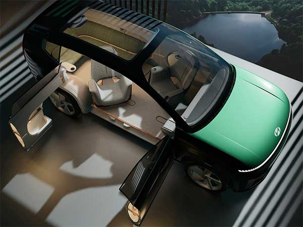 483 കിലോമീറ്റർ ഡ്രൈവ് റേഞ്ചുമായി Seven ഇവി കൺസെപ്റ്റ് അവതരിപ്പിച്ച് Hyundai