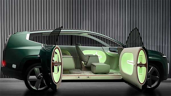 483 കിലോമീറ്റർ ഡ്രൈവ് റേഞ്ചുമായി Seven ഇവി കൺസെപ്റ്റ് അവതരിപ്പിച്ച് Hyundai