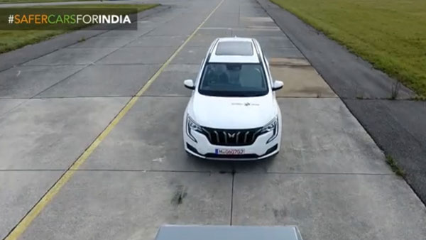 Mahindra XUV700 ഓട്ടോമാറ്റിക് എമർജൻസി ബ്രേക്കിംഗ് സിസ്റ്റത്തിന്റെ ഫീച്ചറുകൾ പങ്കുവെച്ച് GNCAP; വീഡിയോ