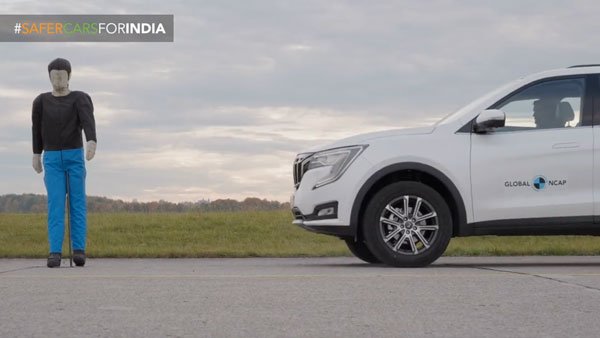 Mahindra XUV700 ഓട്ടോമാറ്റിക് എമർജൻസി ബ്രേക്കിംഗ് സിസ്റ്റത്തിന്റെ ഫീച്ചറുകൾ പങ്കുവെച്ച് GNCAP; വീഡിയോ