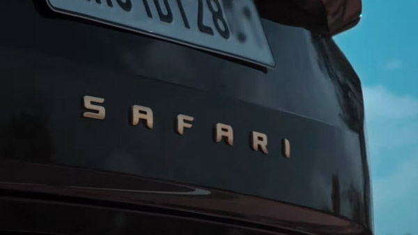 കണ്ണഞ്ചിപ്പിക്കും സ്റ്റെലില്‍ Safari ഗോള്‍ഡ് എഡിഷന്‍; പരസ്യവീഡിയോ പങ്കുവെച്ച് Tata