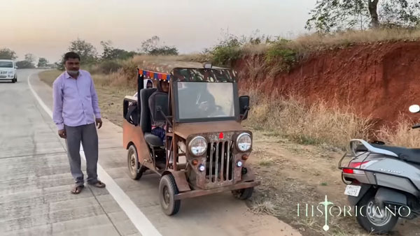 ആനന്ദ് മഹീന്ദ്രയുടെ കണ്ണിലുടക്കി കുഞ്ഞന് ജീപ്പ്; പിന്നാലെ വന് വാഗ്ദാനവും ആനന്ദ് മഹീന്ദ്രയുടെ കണ്ണിലുടക്കി കുഞ്ഞന് ജീപ്പ്; പിന്നാലെ വന് വാഗ്ദാനവും
