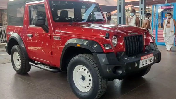 ഗുരുവായൂരപ്പന്റെ 'ഥാര്‍' ലേലത്തില്‍ പോയി; വിട്ടുകൊടുക്കാതെ ദേവസ്വം ബോര്‍ഡ്