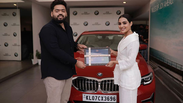 BMW 3 Series Gran Limousine സ്വന്തമാക്കി നടി സംയുക്ത മേനോന്‍; ചിത്രങ്ങൾ വൈറൽ