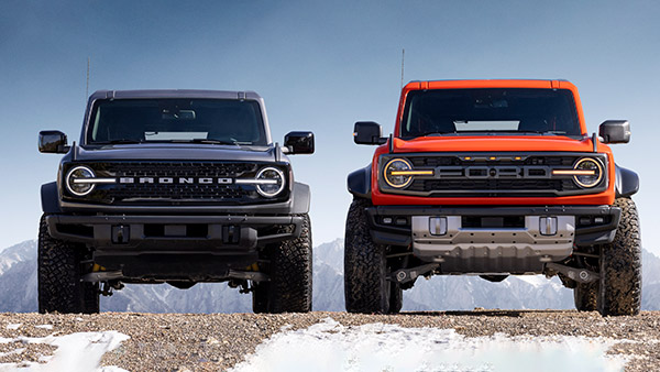 400 bhp കരുത്തിനൊപ്പം കൂടുതൽ ബൾക്കി & പരുക്കൻ രൂപത്തിൽ പുതിയ Bronco Raptor അവതരിപ്പിച്ച് Ford