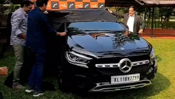 22 വർഷത്തെ വിശ്വസ്ത സേവനത്തിന് സമ്മാനം Mercedes Benz; ജീവനക്കാരന് GLA എസ്‌യുവി സമ്മാനിച്ച് MyG ചെയർമാൻ