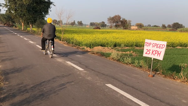 സൈക്കിളിനായുള്ള Dhruv Vidyut Electric Conversion Kit -ൽ ആകൃഷ്ടനായി ആനന്ദ് മഹീന്ദ്ര