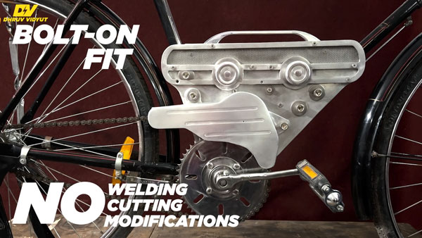 സൈക്കിളിനായുള്ള Dhruv Vidyut Electric Conversion Kit -ൽ ആകൃഷ്ടനായി ആനന്ദ് മഹീന്ദ്ര