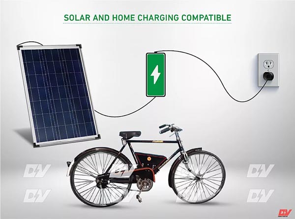 സൈക്കിളിനായുള്ള Dhruv Vidyut Electric Conversion Kit -ൽ ആകൃഷ്ടനായി ആനന്ദ് മഹീന്ദ്ര