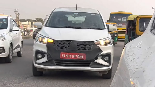 പുതുതലമുറ Ertiga -യുടെ ഡിസൈൻ ഫീച്ചറുകൾ വെളിപ്പെടുത്തി പുത്തൻ സ്പൈ ചിത്രങ്ങൾ പുറത്ത്