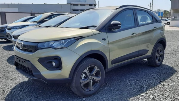 അവതരണത്തിന് മുമ്പ് ഡീലർ യാർഡിൽ ക്യാമറയിൽ കുടുങ്ങി Tata Nexon Kaziranga എഡിഷൻ; വീഡിയോ