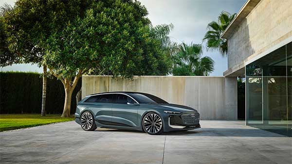 കണ്ണഞ്ചിപ്പിക്കുന്ന ഡിസൈനും സ്റ്റൈലിംഗുമായി A6 Avant e-tron കൺസെപ്റ്റ് അവതരിപ്പിച്ച് Audi