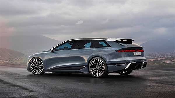 കണ്ണഞ്ചിപ്പിക്കുന്ന ഡിസൈനും സ്റ്റൈലിംഗുമായി A6 Avant e-tron കൺസെപ്റ്റ് അവതരിപ്പിച്ച് Audi