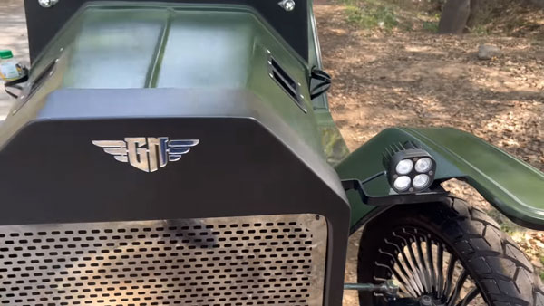 ആൾട്ടോ & ബുള്ളറ്റ് പാർട്സുകൾ ചേർത്ത് ഒരു അടിപോളി വിന്റേജ് ഇലക്ട്രിക് കാർ; വീഡിയോ