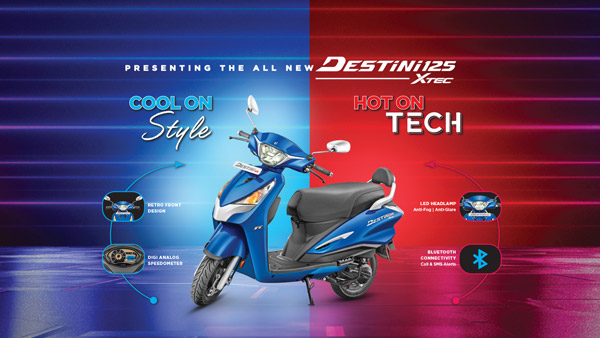 സംഭവം കളറായി, പുതിയ Destini 125 XTEC മോഡലിനെ അവതരിപ്പിച്ച് Hero; വില 79,990 രൂപ