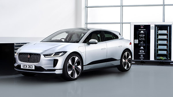 സീറോ എമിഷന്‍ എനര്‍ജി സ്റ്റോറേജ് യൂണിറ്റുകള്‍ പവര്‍ ചെയ്യാന്‍ Jaguar I-Pace ബാറ്ററികള്‍