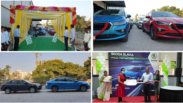 സെഡാനുകളെ ഇന്ത്യ മറന്നിട്ടില്ല! ഒരേ ദിവസം 50 Slavia സെഡാനുകൾ ഡെലിവർ ചെയ്ത് Skoda