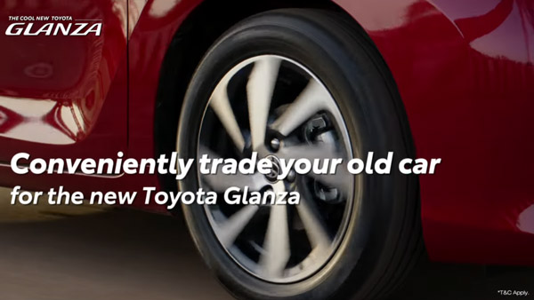 അലോയികളും ഫ്രണ്ട് ഡിസൈനും വ്യക്തമാക്കി 2022 Glanza -യുടെ പുത്തൻ ടീസർ പങ്കുവെച്ച് Toyota