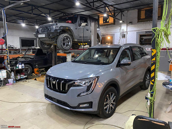 കസ്റ്റമൈസേഷനും തുടങ്ങി, നാർഡോ ഗ്രേ നിറത്തിൽ ഒരുങ്ങി Mahindra XUV700 