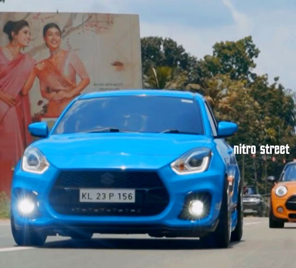 ബ്ലൂ ഷേഡിൽ അഗ്രസ്സീവ് & കൂൾ ലുക്കിൽ കസ്റ്റമൈസ്ഡ് Maruti Dzire