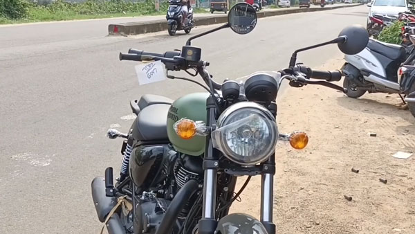 Meteor 350 ക്രൂയിസറിലേക്ക് പുതിയ മാറ്റ് ഗ്രീൻ കളർ ഓപ്ഷൻ അവതരിപ്പിക്കാൻ തയാറെടുത്ത് Royal Enfield Meteor 350 ക്രൂയിസറിലേക്ക് പുതിയ മാറ്റ് ഗ്രീൻ കളർ ഓപ്ഷൻ അവതരിപ്പിക്കാൻ തയാറെടുത്ത് Royal Enfield