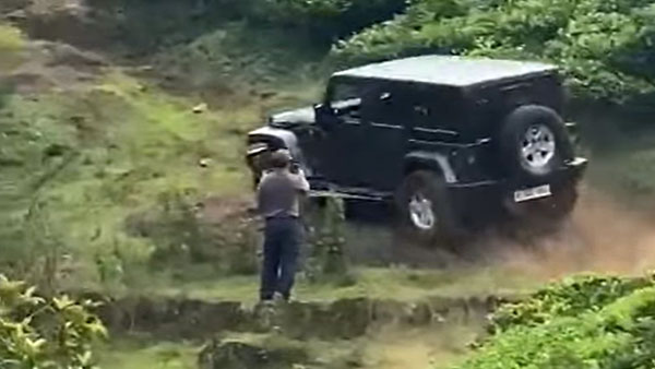 ഓഫ് റോഡ് റേസ് വൈറൽ വീഡിയോ വില്ലനായി! നടൻ ജോജു ജോർജിനെതിരെ കേസ്