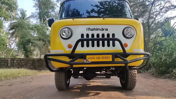 മാസ്മരിക വിന്റേജ് ലുക്കിൽ അണിഞ്ഞൊരുങ്ങി കസ്റ്റം ബിൾഡ് Mahindra FJ-460 DX