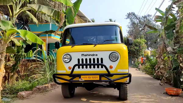 മാസ്മരിക വിന്റേജ് ലുക്കിൽ അണിഞ്ഞൊരുങ്ങി കസ്റ്റം ബിൾഡ് Mahindra FJ-460 DX
