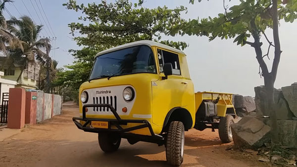 മാസ്മരിക വിന്റേജ് ലുക്കിൽ അണിഞ്ഞൊരുങ്ങി കസ്റ്റം ബിൾഡ് Mahindra FJ-460 DX