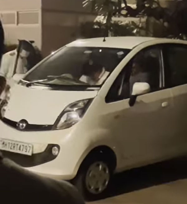 Nano EV -ൽ താജ് ഹോട്ടലിൽ വന്നിറങ്ങി രത്തൻ ടാറ്റ; വീഡിയോ വൈറൽ