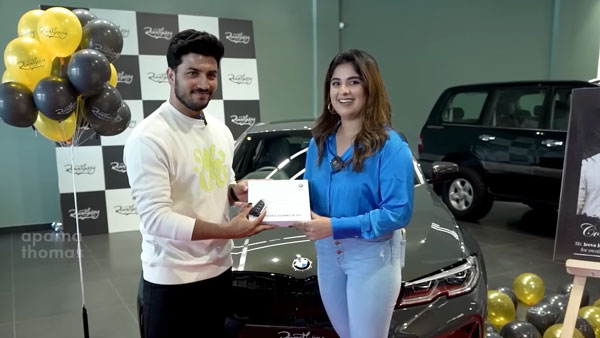 താരദമ്പതിമാർ ഇനി വേറെ ലെവൽ; Bmw M340i സ്വന്തമാക്കി ജീവയും അപർണയും